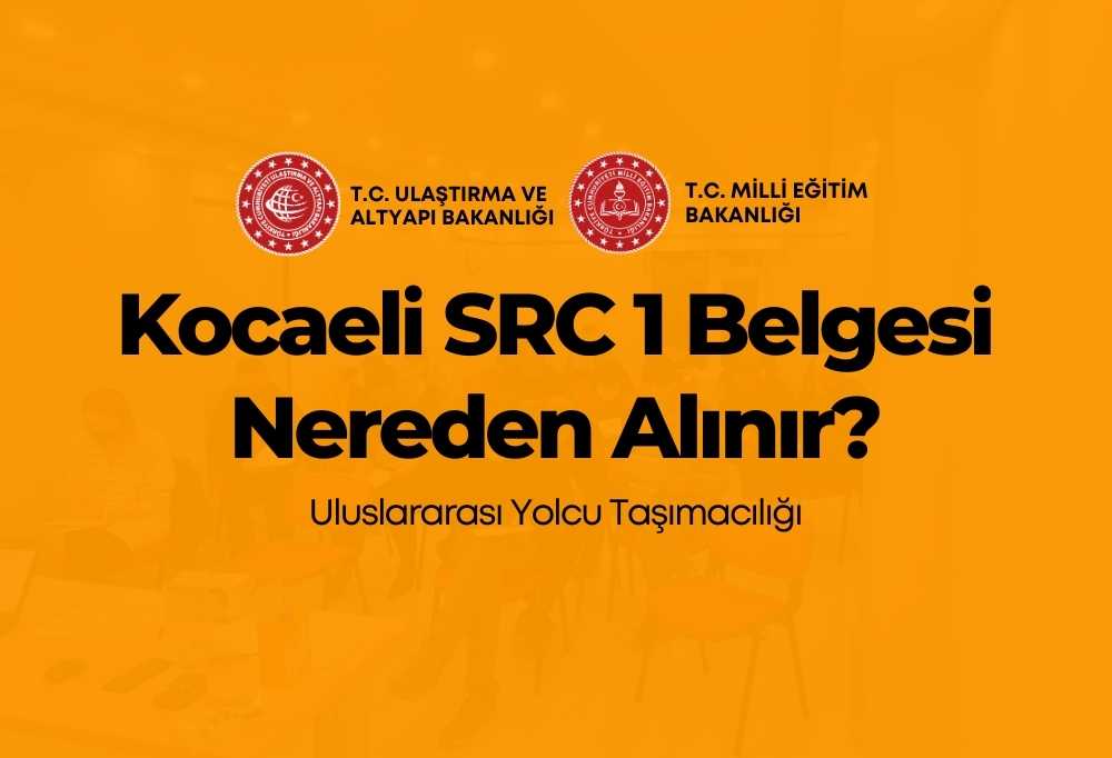 Kocaeli SRC 1 Belgesi