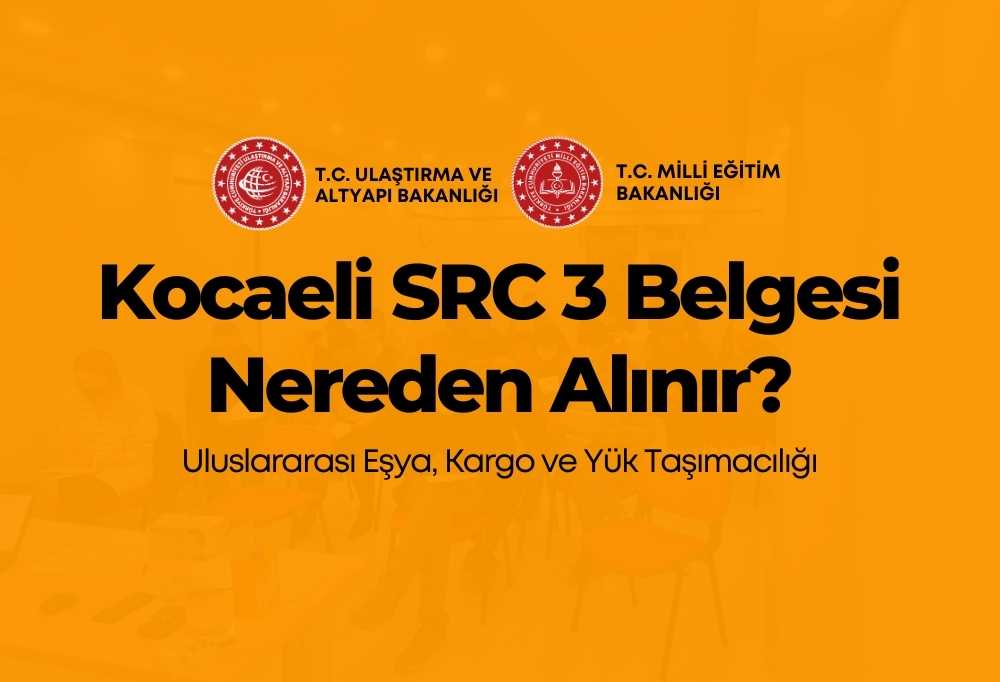 Kocaeli SRC 3 Belgesi
